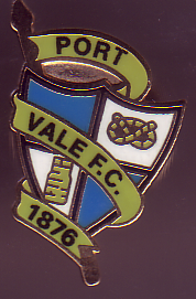 Port Vale FC Nadel altes Logo